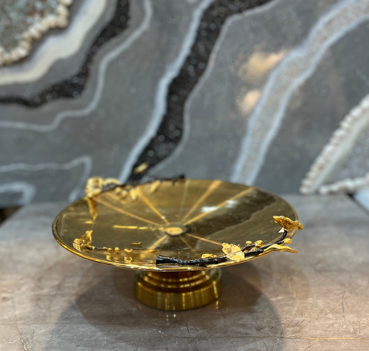 میوه خوری گل برنجی