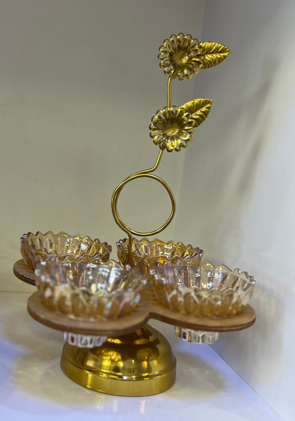 اردوخوری طرح گل - نمای جانبی