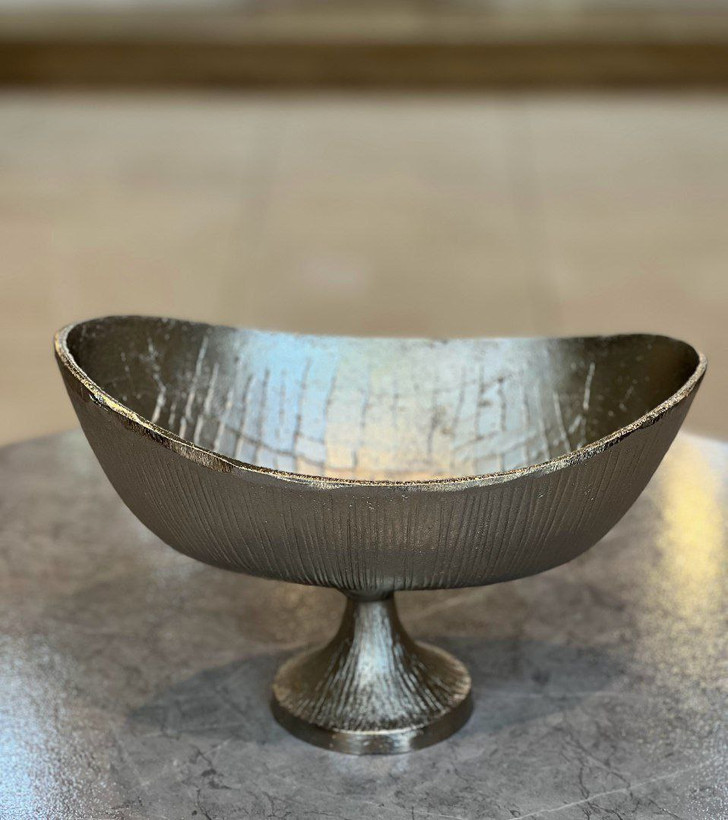 سرویس آلومینیومی مدل چرمی (پوست ماری) آبکاری نیکل
