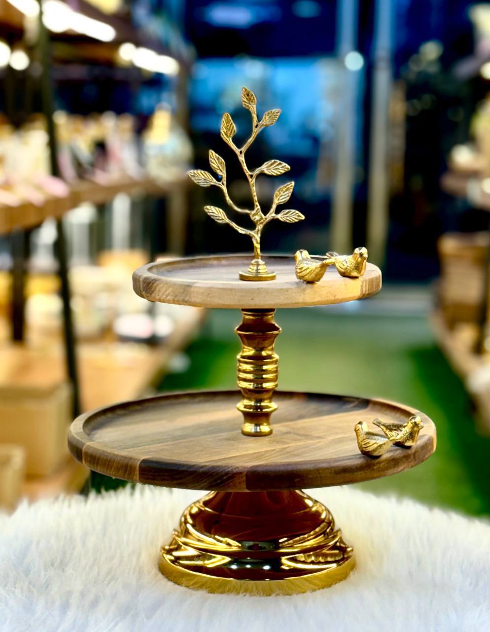شیرینی خوری دوطبقه گنجشک