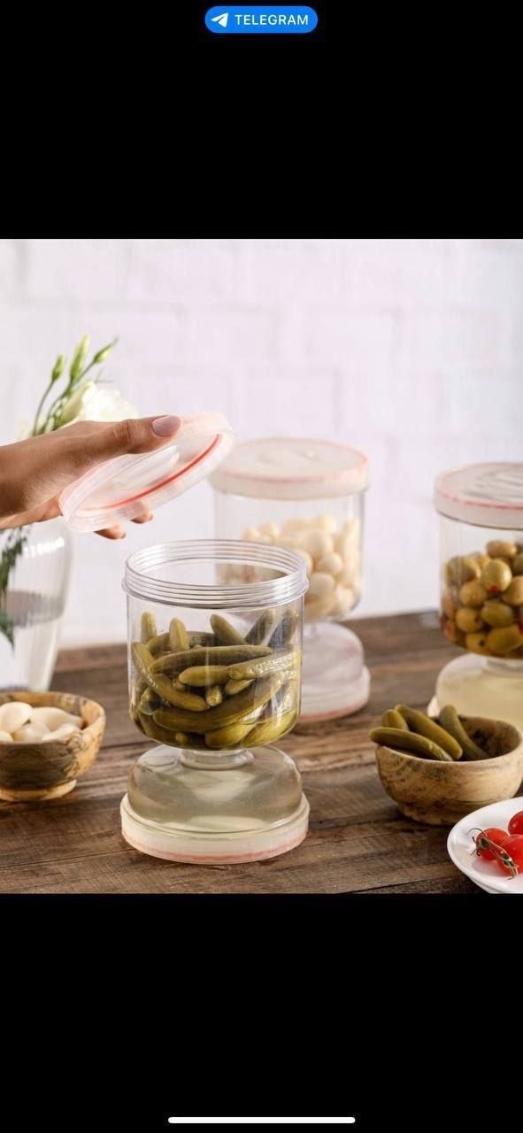 ظرف نگهدارنده خیارشور  و لبنیات